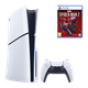 Набор Консоль Sony PlayStation 5 Slim Blu-ray 1TB White + Игра Marvel’s Spider-Man 2 Русская Озвучка - изображение 1