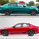 Наклейки на Alfa Romeo полоса виниловые Размер 14х170см 2 шт - изображение 2