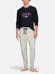 Пижамный лонгслив мужской хлопковый Tommy Hilfiger 45984041 XL Синий (1159837482) - изображение 3