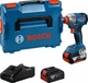 Аккумуляторный бесщеточный ударный гайковерт Bosch GDX 18V-285+ (L-BOXX + 2х аккумуляторы 18V 4,0Ah + Зарядное устройство) (06019N2102) - изображение 1
