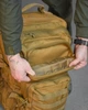Тактичний рюкзак Blade Койот 36 л коричневий водозахисний з системою MOLLE - зображення 3