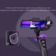 Стабілізатор - стедікам S5Bpro 3 Axis Gimbal Stabilizer для телефону, смартфона, фото, відео 360° + AI трекер (автоматичне відстеження) з LED лампою + Кейс у комплекті / Триосьовий трипод - зображення 6