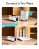 Уличная камера видеонаблюдения Baseus S1 2K, 145°, Wi-Fi, Solar, ИК+LED, 8ГБ, IP67, 10400мАч - изображение 3