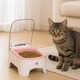 Кормушка для кошек и собак 700 мл аккумуляторная автоматическая Pet Smart Feeder, умная миска для кормления животных с автоматическим открыванием, таймером и сенсором движения Бело-розовая PSF-215-White/Pink - изображение 1
