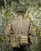 Разгрузочный пояс RPS Attack Мультикам Cordura 500D с подсумками MOLLE тактический армейский - изображение 3
