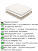 Ортопедический матрас Foam Optima 80х200 см - изображение 3
