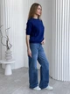 Джемпер женский ARTKNIT База ХL Синий (4823093473645) - изображение 4