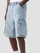 Шорты джинсовые длинные мужские Levi`s 478 Baggy Cargo Shorts My 001GU-0004 32-12 Голубые (5401187062488) - изображение 5