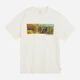 Футболка хлопковая длинная мужская Levi`s SS Relaxed Fit Tee Archival 16143-1671 S Молочная с принтом (5401157955116) - изображение 5