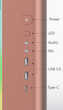 Obudowa Montech KING 95 Pro Rose Gold (4710562743449) - obraz 3