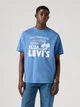 Футболка хлопковая длинная мужская Levi`s Vintage Fit Graphic Tee Archival 87373-0219 S Бледно-синяя (5401157997635) - изображение 1