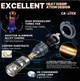 Мини LED лампа Линза светодиодная Правильный пучок света с обманкой Drivereyes H7 1шт - изображение 3