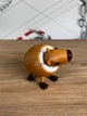 Подвижная 3д-игрушка из Тик-Ток мема Burbaloni Luliloli, оригильная игрушка Капибара в кокосе - изображение 3