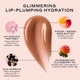 Пептидний бальзам для губ з шимером Ole Henriksen "Creme Brulee Glimmerr" Pout Preserve Peptide Lip Treatment Glimmers - зображення 4