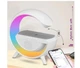 Нічник лампа з будильником і Bluetooth колонкою Smart Light Sound Machine BT 2301 - зображення 2