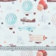 Ткань коттон воздушный транспорт фон белый (109г/м.кв275см пог.м) 165264 - изображение 3