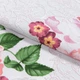 Тканина скатертна рогожка набивна квіти (163г/м.кв150см пог.м) 176570 - зображення 1