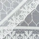 Ткань тюль микросетка вышивка Мабель белая с фестоном (51г/м.кв290см пог.м) 175368 - изображение 6