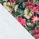 Декоративная ткань лонета Гибискус фон т.синий (180г/м.кв280см пог.м) 171284 - изображение 4