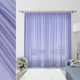 Ткань тюль вуаль цвет фиалка (52г/м.кв300см пог.м) 140596 - изображение 4