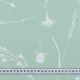 Ткань бязь ТКЧ набивная васильки белый на зеленом (120г/м.кв150см пог.м) 170969 - изображение 3