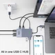 Док-станція GIQ D3908 Grey (R3727) - изображение 3