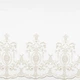 Ткань тюль сетка вышивка Тэсия песок (купон) (20г/м.кв290см пог.м) 161443 - изображение 2