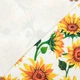 Ткань декоративный нубук Петек Баскили подсолнухи (230г/м.кв140см пог.м) 187059 - изображение 4