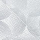 Ткань тюль вуаль Горошки серые фон молочный с утяжелителем СТОК (61г/м.кв300см пог.м) 175810 - изображение 5