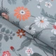 Ткань жаккард Цветы зеленая бирюза (360г/м.кв280см пог.м) 172413 - изображение 1