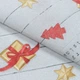Новогодняя ткань лонета Подарки фон серый (143г/м.кв280см пог.м) 173571 - изображение 1