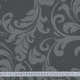 Ткань жаккард Зели вязь т.серый (198г/м.кв280см пог.м) 158446 - изображение 3