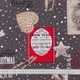Новогодняя ткань Открытка серый (176г/м.кв280см пог.м) 153635 - изображение 3