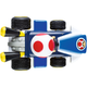 Samochodzik zdalnie sterowany Carrera 2.4 GHz Mario Kart Mini RC Toad (New Paperbox) 1:50 370430035 (9003150148418) - obraz 7
