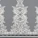 Ткань тюль сетка вышивка Залина молочная, шампань (50г/м.кв310см пог.м) 170128 - изображение 3