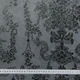 Ткань велюр Жасмин Барокко серый, графит, черный (458г/м.кв140см пог.м) 166501 - изображение 3