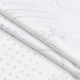 Ткань жаккард Новогодний люрекс цвет серебро (210г/м.кв280см пог.м) 183035 - изображение 1