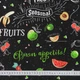 Ткань полотенечная рогожка фрукты (163г/м.кв150см пог.м) 178075 - изображение 3