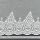 Ткань тюль микросетка вышивка Маделин молочная с фестоном (55г/м.кв290см пог.м) 175372 - изображение 8