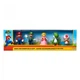 Набір ексклюзивних ігрових фігурок SUPER MARIO - Маріо та друзі 6 cm - изображение 1