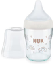 Пляшечка для годування Nuk Perfect Match Stars Glass прозора 120 мл (4008600434320) - зображення 5