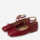 Женские балетки кожаные Michael Kors 188135857 40 Бордовые (1159835618) - изображение 2