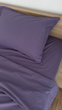 Постельное белье Ancord Home, простынь на резинке 160х200х25 см, вареный хлопок, цвет лаванда - изображение 11