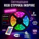 Светодиодная лента RGB INSPIRE 2835RGB 5V 2м + пульт (24-Key-IR-Controllor2835RGB-LED-2M) (24ir28r2) - изображение 2