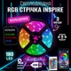 Умная светодиодная лента INSPIRE Smart 2835RGB LED USB 3м (BT-Controllor2835RGB-LED-3M) (bt28r3) - изображение 2