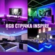 Светодиодная лента RGB INSPIRE 2835 12V 5м водостойкая с пультом и блоком питания (12V-2835-5M-waterproof) (28wr5) - изображение 3