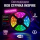 Светодиодная лента RGB INSPIRE 2835RGB 5V 2м (3-Key-Controllor2835RGB-LED-2M) (3k25r2) - изображение 2