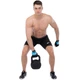 Гиря цельная соревновательная чугунная окрашенная LiveUp Competition Kettlebell 8044-10 вес 10кг - изображение 8