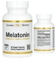 Мелатонін California Gold Nutrition 3 мг 90 рослинних капсул вітамін melatonin гормон для сну (898220023790) - изображение 1
