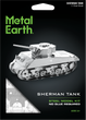Металлический 3D конструктор Fascinations Metal Earth Танк Sherman (MMS204) - изображение 7